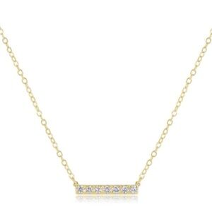 Enewton Couture Significance Bar Necklace 7 Diamonds